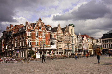 Fototapeta na wymiar Gent's square