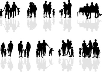 family groups, vector work