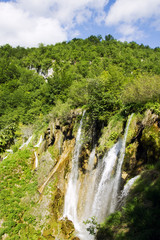 Fototapeta na wymiar Plitvice Lakes National park