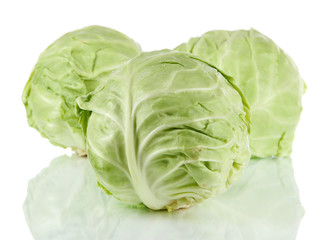 Fototapeta premium Cabbage isolated on white
