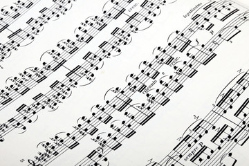 Obraz premium Sheet Music