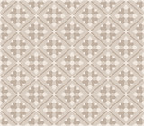 Seamless pattern with biege flowers in japanese style