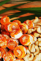 Thailand baked sweets - cashews