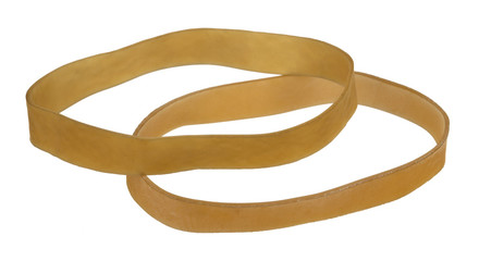Two Isolated Rubber Bands