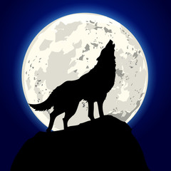 howling wolf
