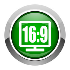 16 9 display icon