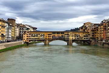 Fototapeta premium Ponte Vecchio in Florenz