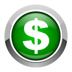 Obraz premium us dollar icon