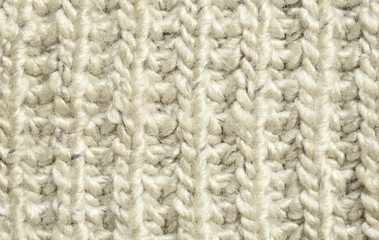 Gray knitted background