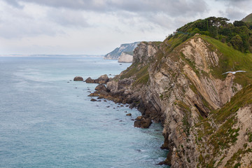 Lulworth Cove. 