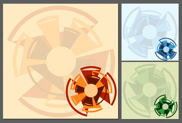 Tła kwadratowe, abstrakcja © kgkarolina