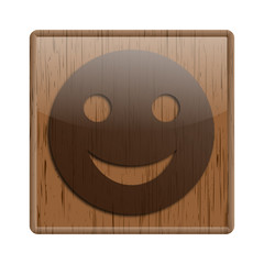 Wood shiny icon