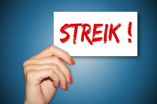 Karte - Streik!