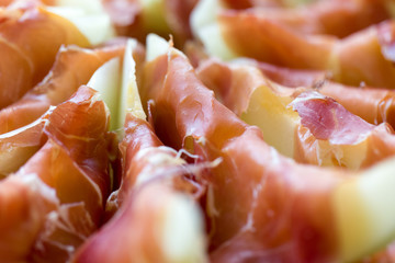 Schinken mit Honigmelone