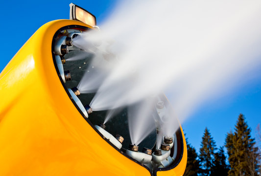 Snow Making Machine Images – Browse 177 Stock Photos, Vectors, and Video