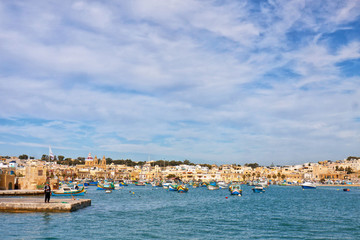 Fototapeta premium Malta - Marsaxlockk