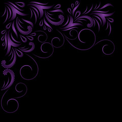 dark violet foliage