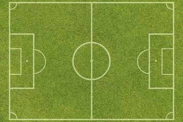 Naklejka premium Soccer field
