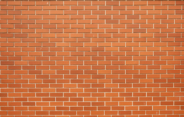 Modern red brick wall