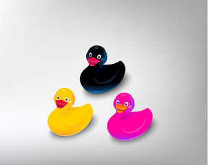 color duck