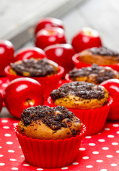 Poppy-seed muffins