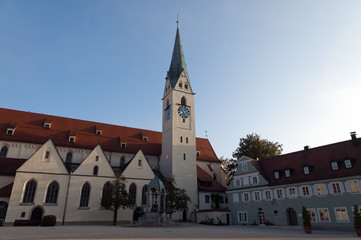 Fototapeta na wymiar Kempten, St. Mang Kirche
