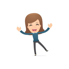 Girl manager, suitable for use in dialogues with other