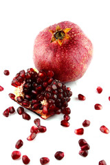 Ripe pomegranate