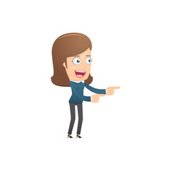 Girl manager, suitable for use in dialogues with other