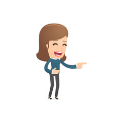 Girl manager, suitable for use in dialogues with other