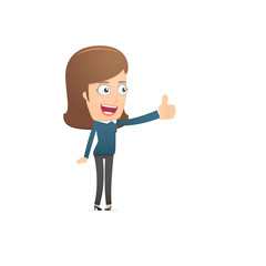 Girl manager, suitable for use in dialogues with other