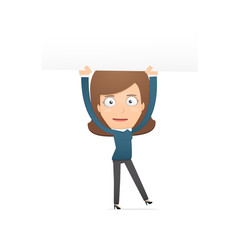 Girl manager, suitable for use in dialogues with other