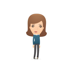 Girl manager, suitable for use in dialogues with other