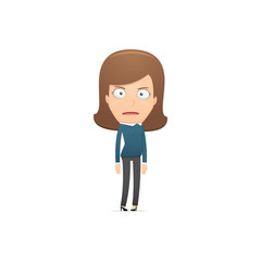 Girl manager, suitable for use in dialogues with other