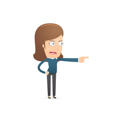 Girl manager, suitable for use in dialogues with other