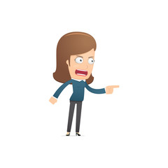 Girl manager, suitable for use in dialogues with other