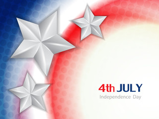 american flag theme background design for independence day.