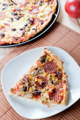 Fresh italian pizza