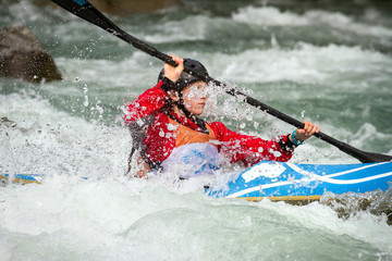 Naklejka premium kayak
