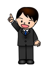 ビジネスマン　指
