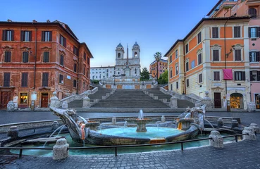 Foto op Plexiglas Spanish Steps in Rome. Italy. © phant