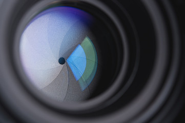 photo camera lens background