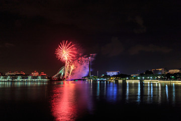 Fireworks shows in Putrajaya