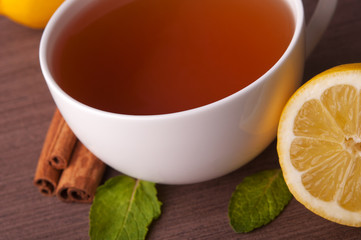 Hot cup of tea