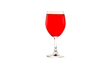 Red Water in a glass.