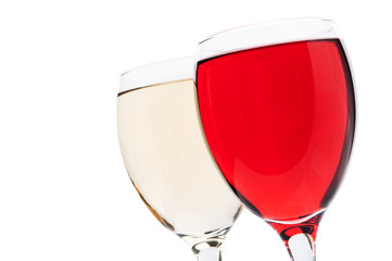 White and red wine
