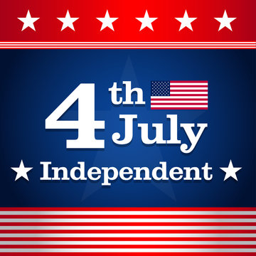 Happy Independence Day background vector