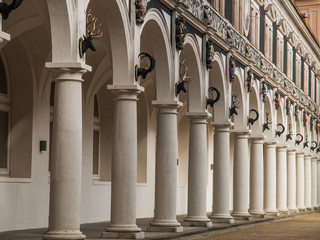 Historic cloister in Dresden (Germany)