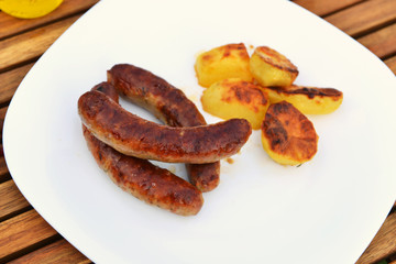 meat sausages
