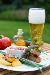 meat sausages
